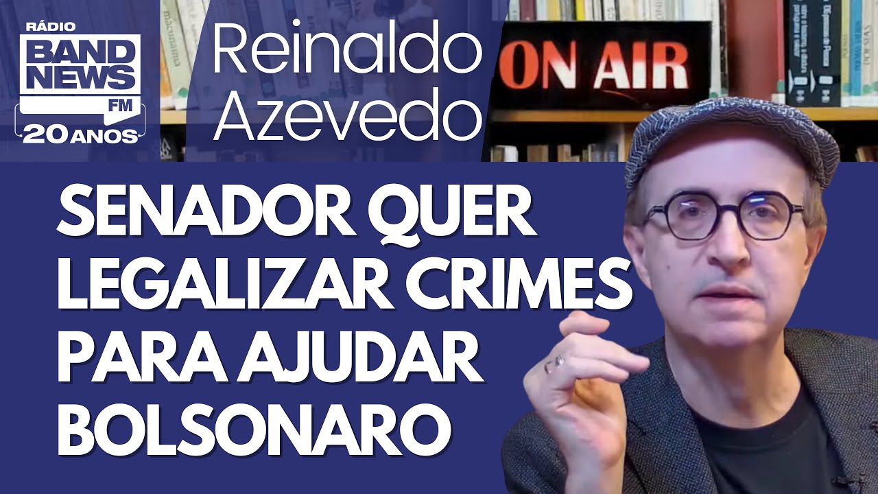 Reinaldo – Senador valentão da CPI do INSS quer legalizar golpe de estado para ajudar Bolsonaro