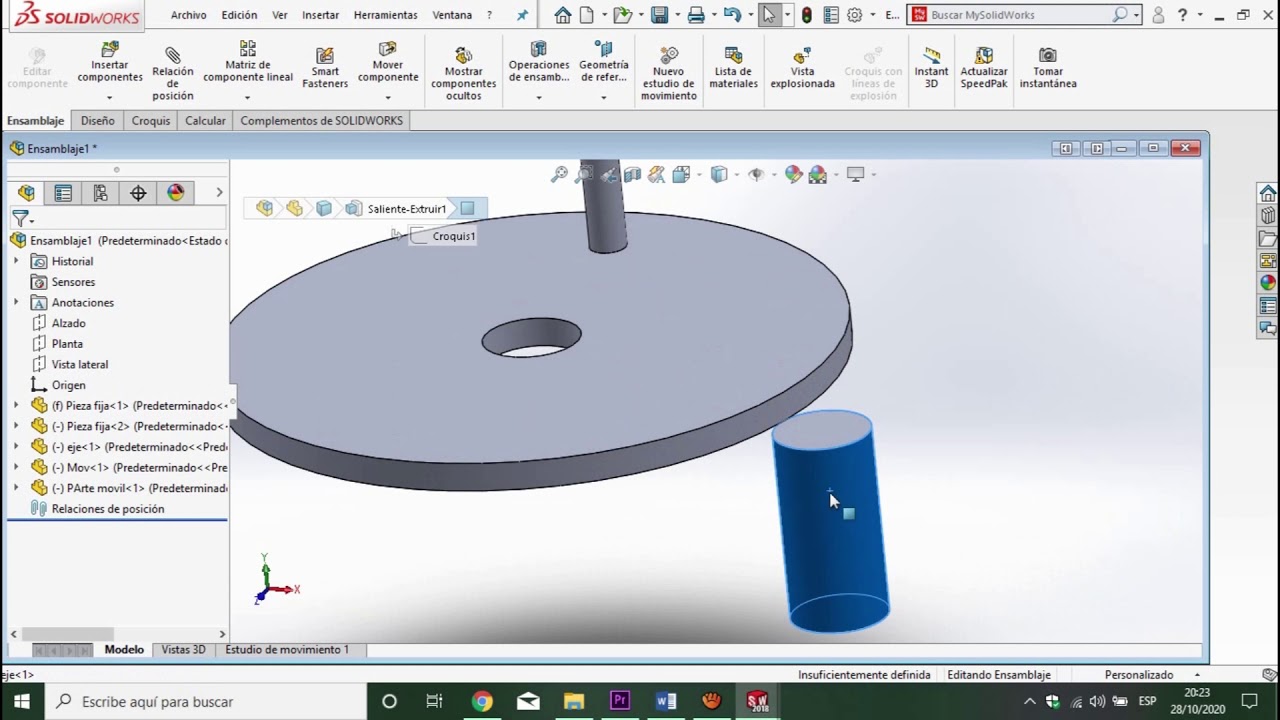 Como hacer un Yugo Escoces . SolidWorks / Diseño 3D educación (Guía principiantes)