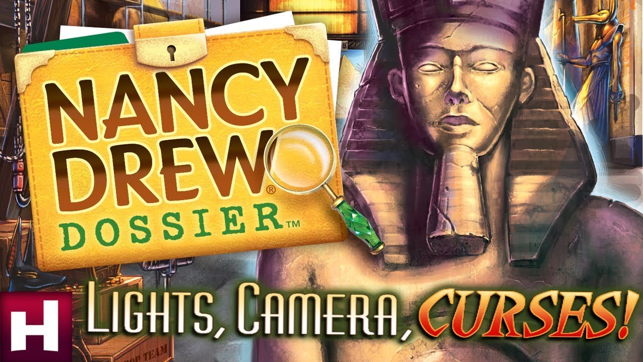 Nancy Drew Dossier Lights, Camera, Curses! Longplay, Walkthrough & No commentary. Best ending.