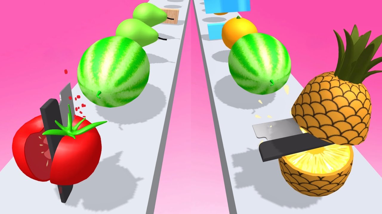 Slicer Runner ! Very satisfying and relaxing slicing game