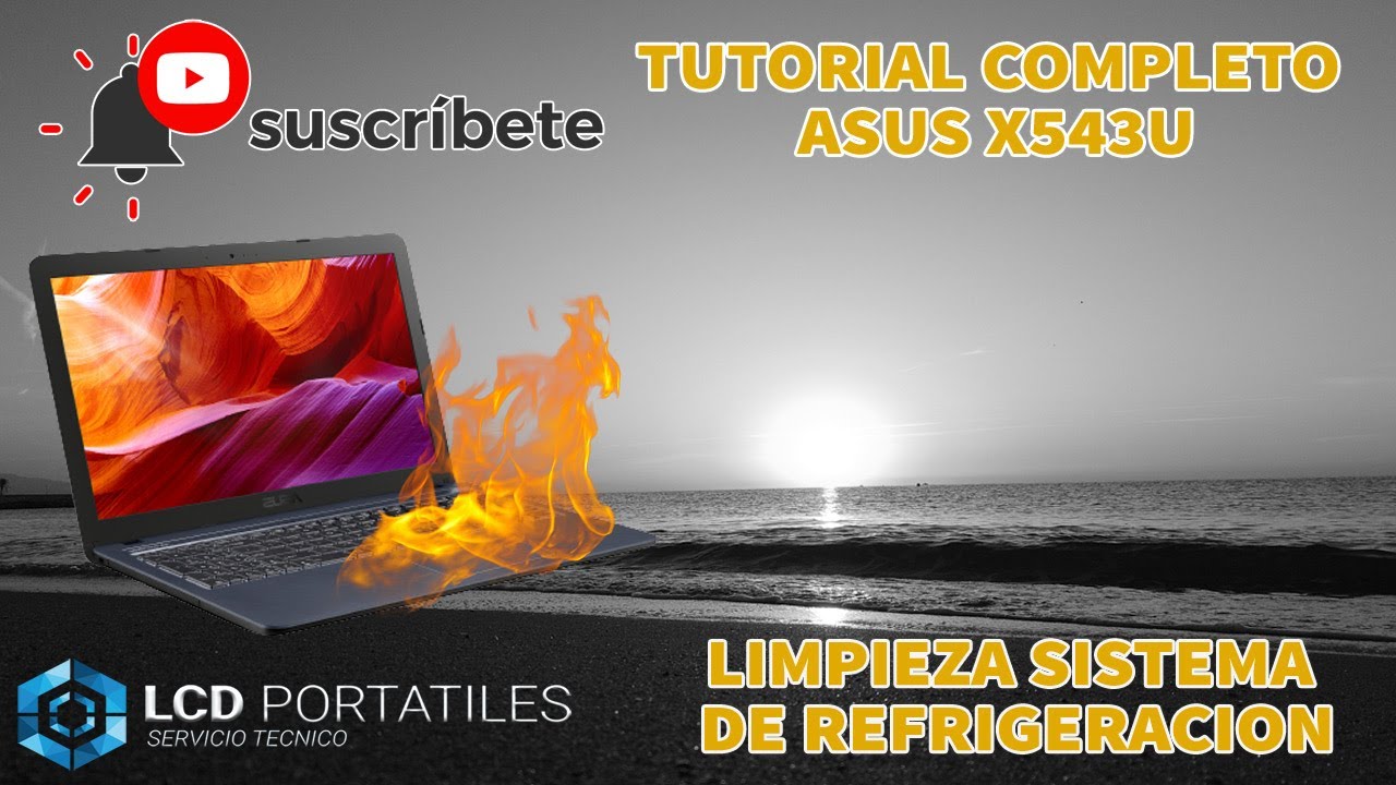 Mi ASUS X543U Se calienta - Como limpiar el ventilador de mi laptop para que no se recaliente.