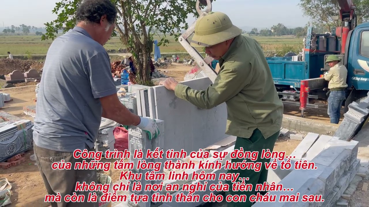 Videos Tôn tạo, nâng cấp khu tâm linh Dòng họ Đào Văn thôn Ngư Thôn Đại Bản