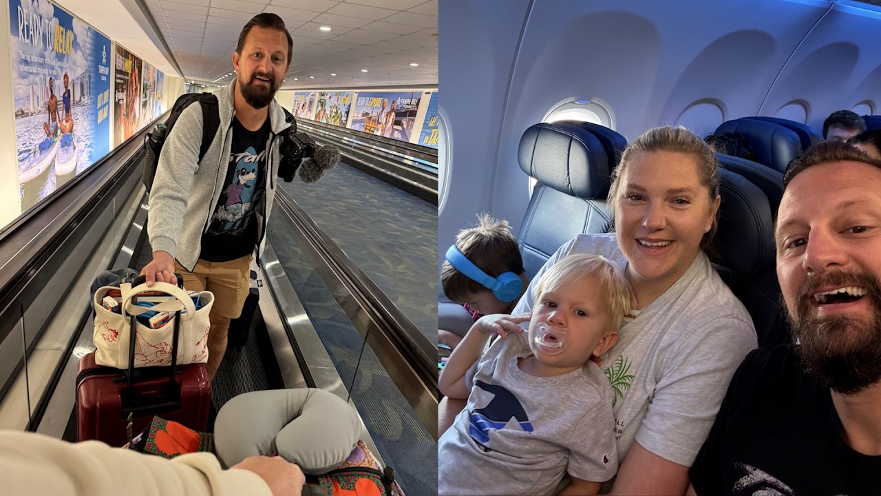 Our Florida To California Travel Day! Checking Into Disneyland Hotel, Downtown Disney Dinner & More!