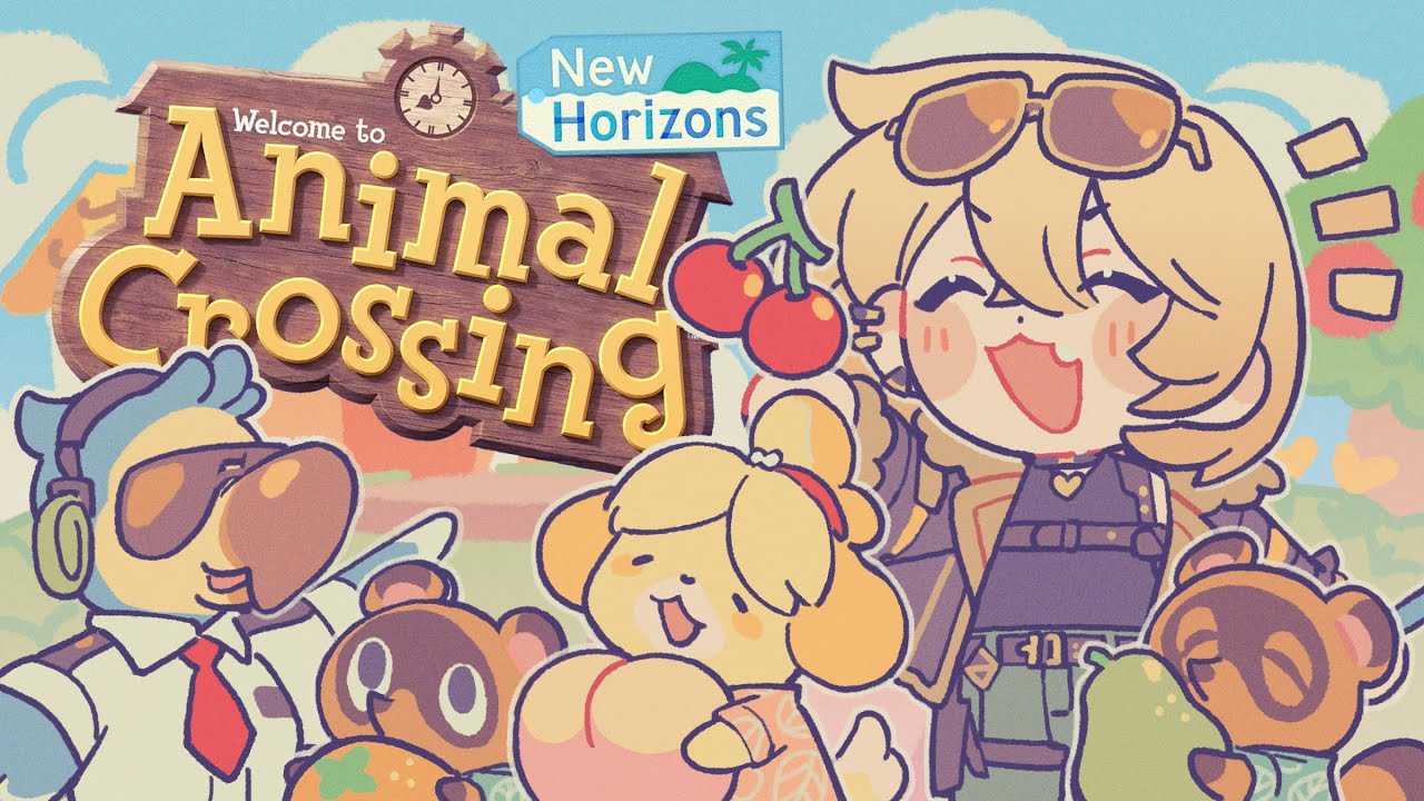 【ANIMAL CROSSING】MALE VTUBER TRIES ANIMAL CROSSING FOR THE FIRST TIME【NIJISANJI EN | Luca Kaneshiro】
