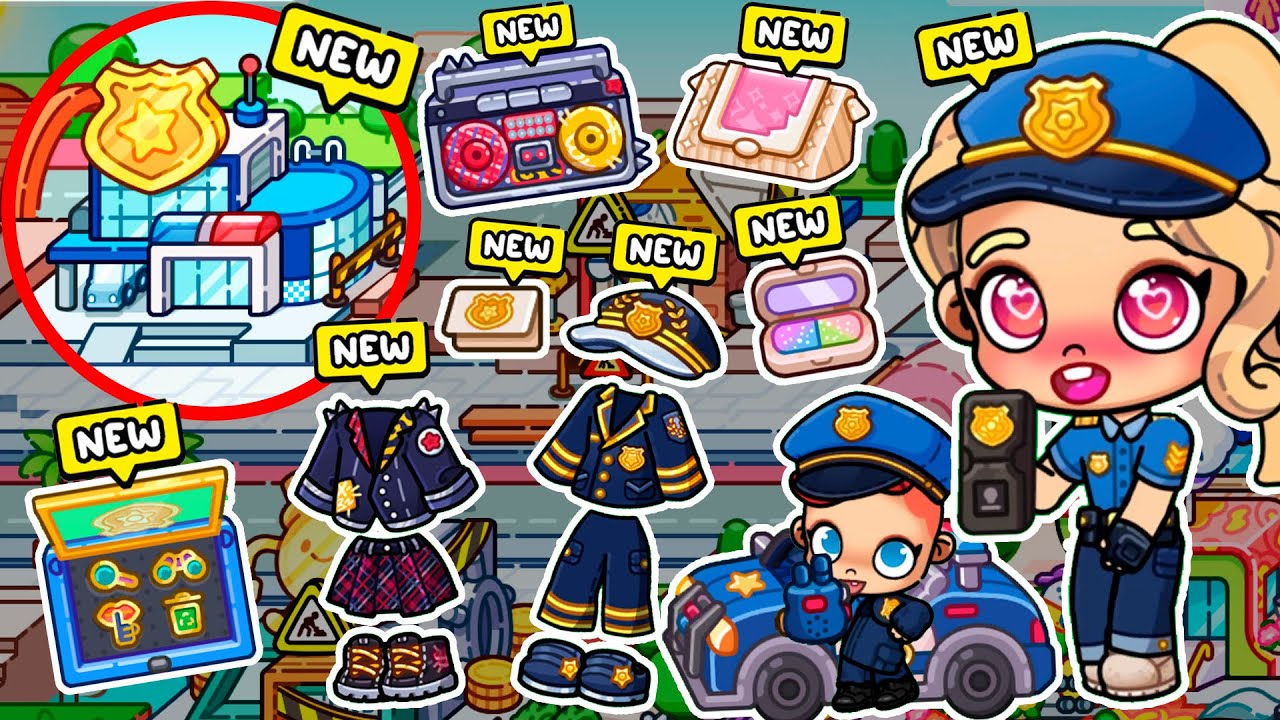 ⭐UPDATE! ALL SECRETS POLICE STATION UPDATE in AVATAR WORLD | PAZU