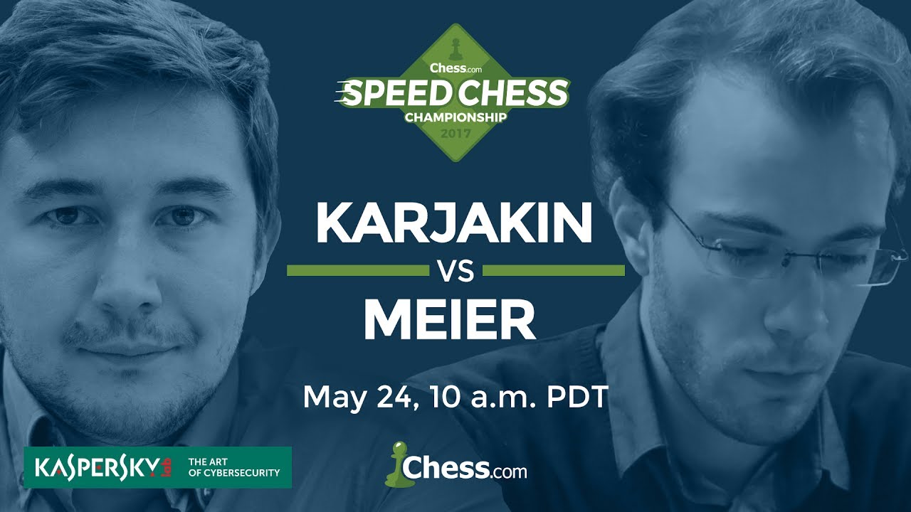 Speed Chess Championship: Sergey Karjakin vs Georg Meier
