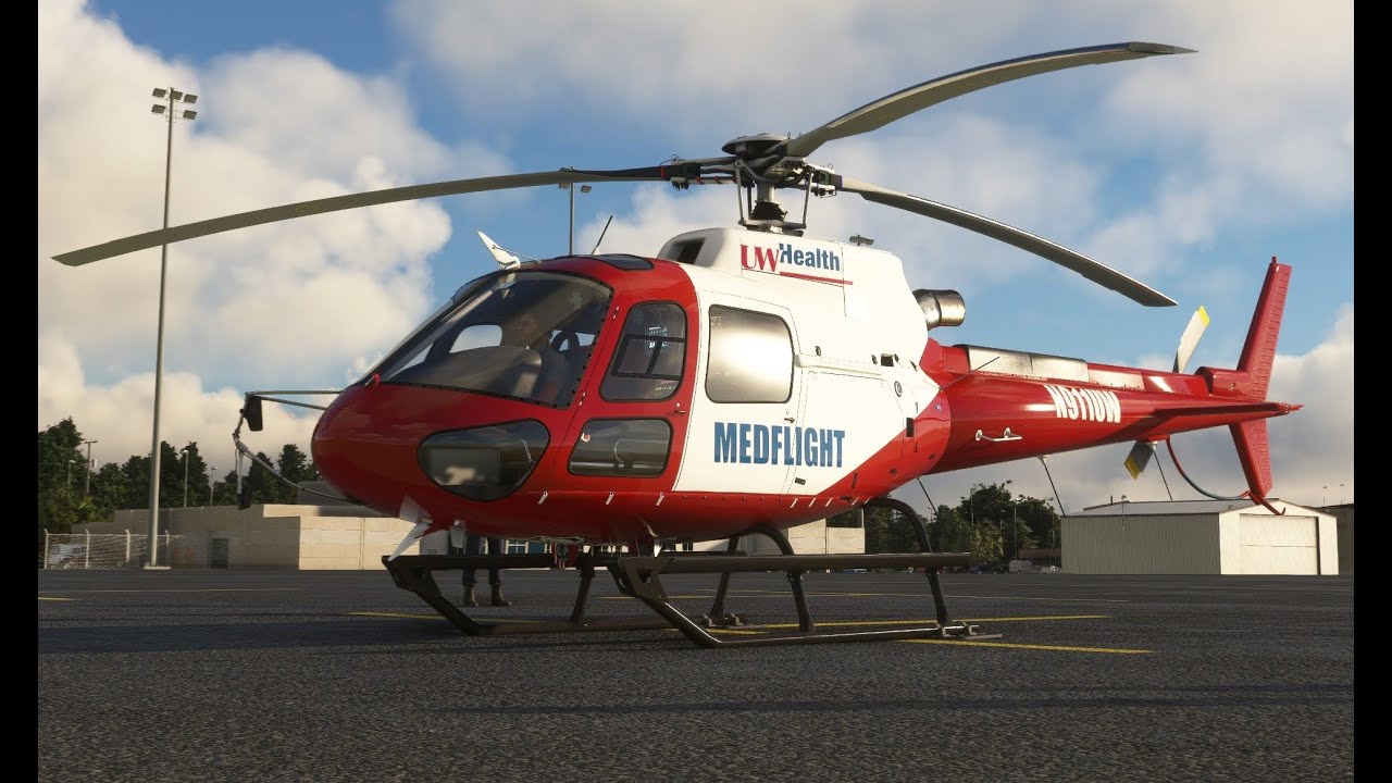 MSFS 2020 Vr | CowinSim H125/As350 Uw Medflight Fictional Flight