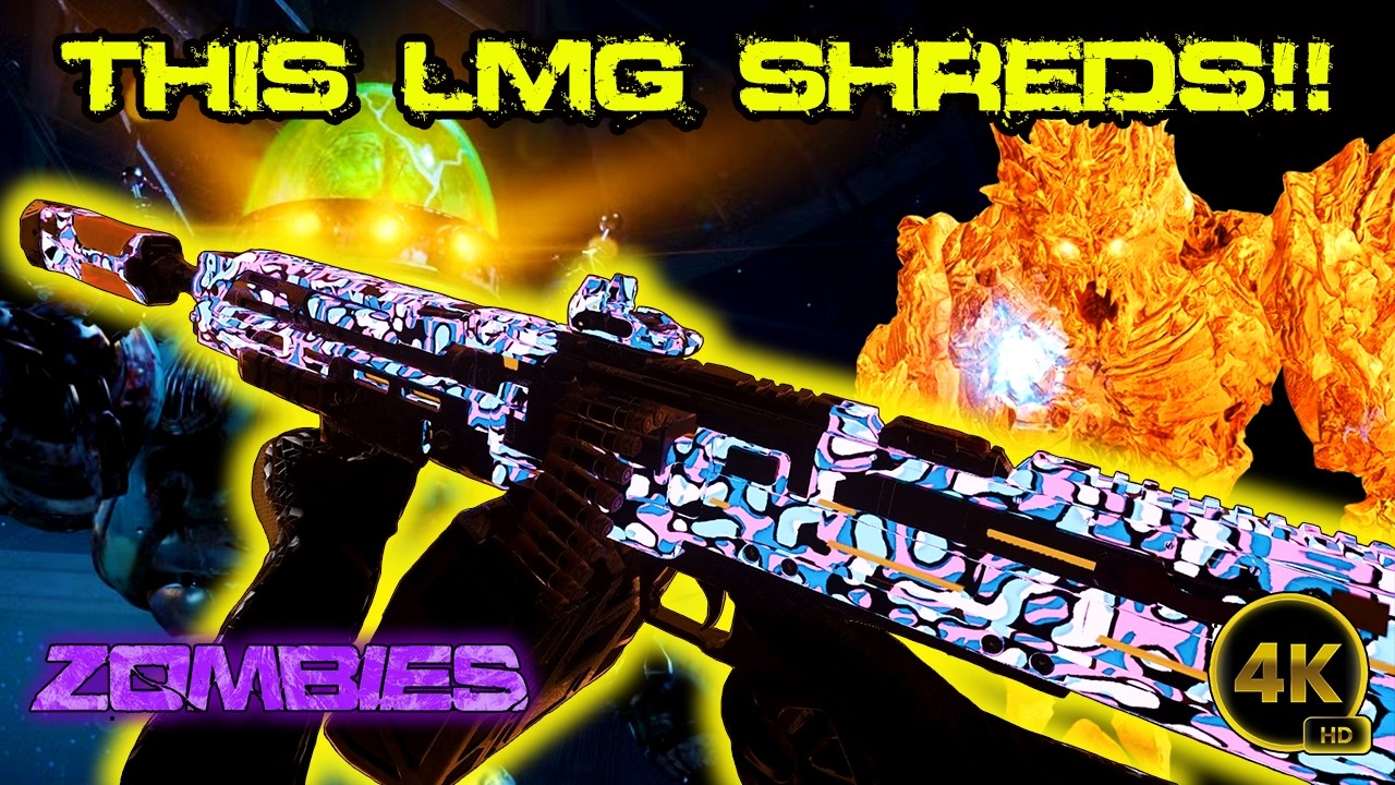 BO7 ZOMBIES THIS LMG SHREDS BETTER THEN AKIMBO!!! #bo7 #bo7zombies #callofduty