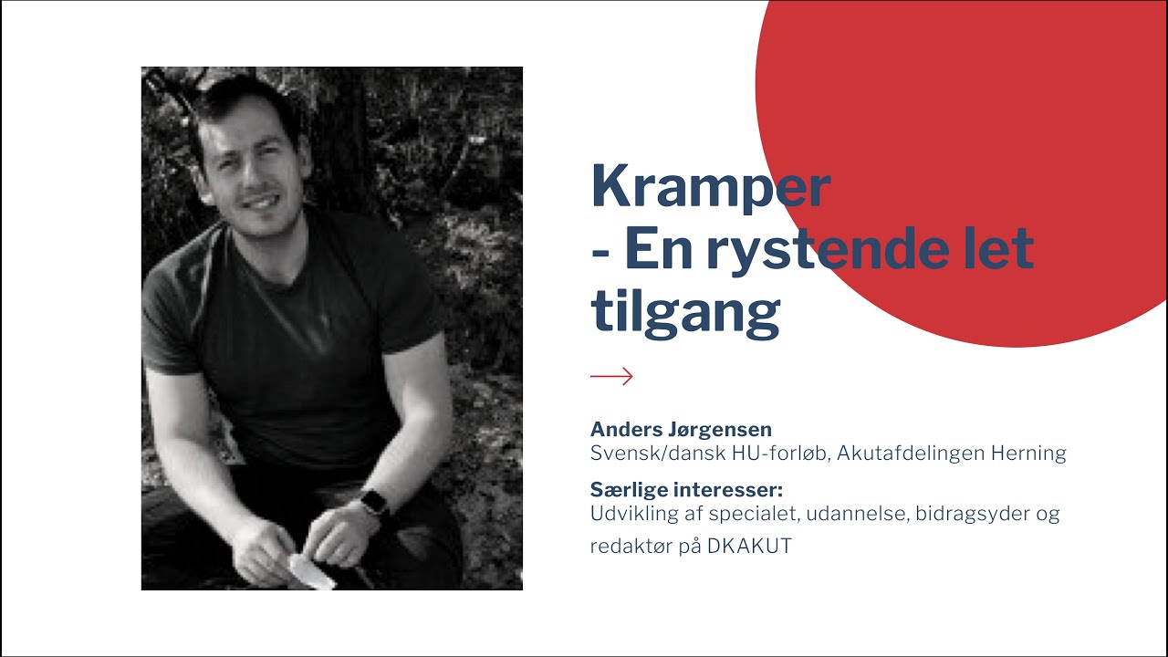 Anders Jørgensen - Kramper - YDAM Kursusdag 7/3-21