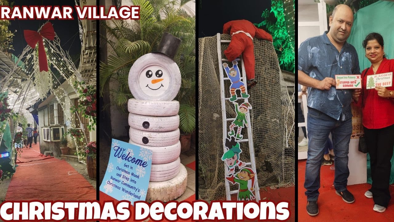 Christmas at Ranwar Village | Bandra| #bandra #christmas #christmasdecor #bandravibes #festivevibes 