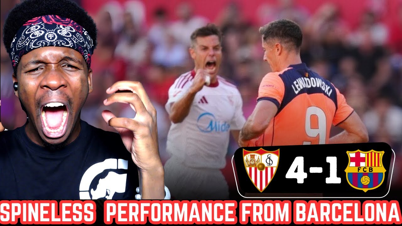Sevilla 4-1 FC Barcelona | ABSOLUTELY DISGRACEFUL PERFORMANCE | Match Reaction RANT Reaction