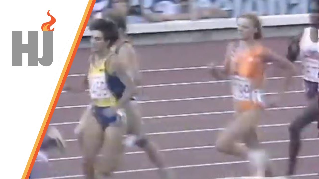 1992 Barcelone - finale du 800m, la surprise VAN LANGEN