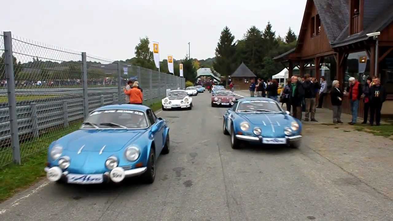 Alpine A110 pour ses 50 ans à Lohéac