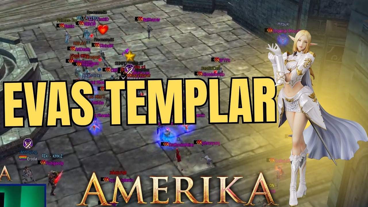 📌 EPISÓDIO 1 - EVA TEMPLAR O REI DO TOURNAMENT! #l2amerika
