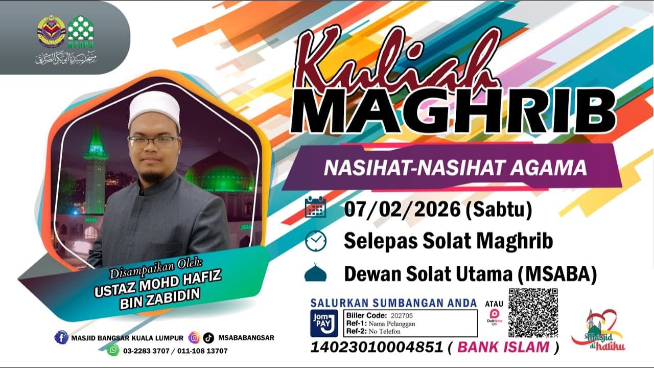 LIVE  KULIAH MAGHRIB