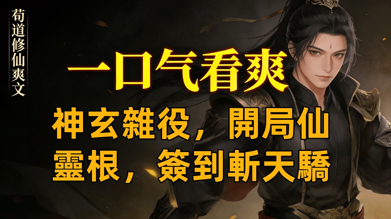 ❤️苟道修仙爽文❤️《神玄雜役，開局仙靈根，簽到斬天驕》靈秀峰最底層雜役→外門，全宗門沒人知道他是真正的天花板已經隨手斬殺化神魔修、薅空天魔傳承、碾壓天劍宗天驕。