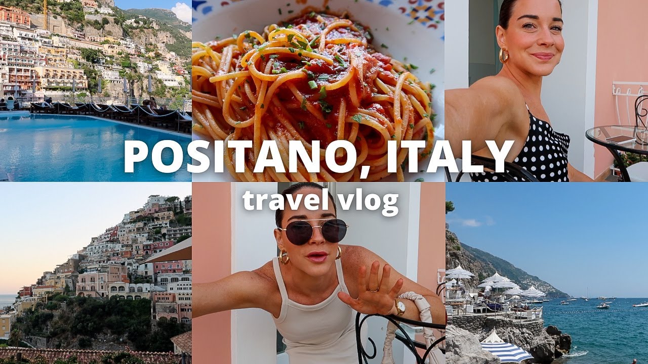 POSITANO ITALY TRAVEL VLOG SUMMER 2022: amalfi coast, best places for dinner, fun boat day and more!