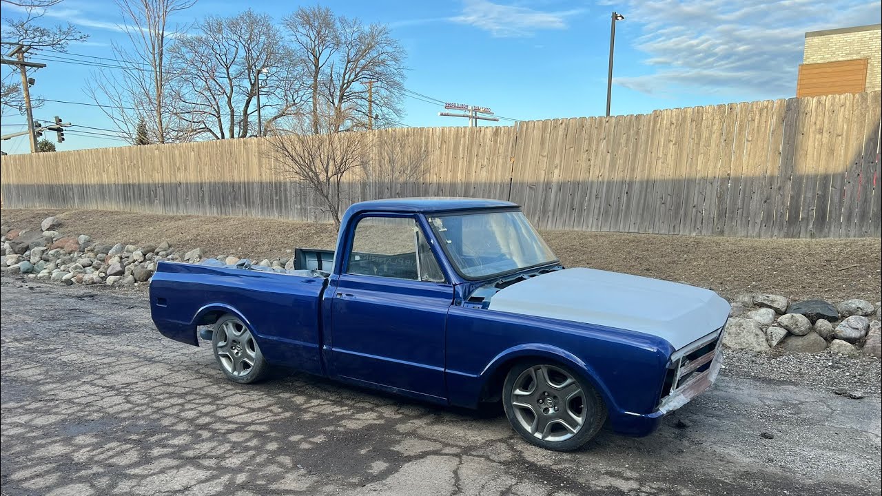  Строю пикап Chevrolet C10 1967 на моторе 3uz-fe. Часть 2