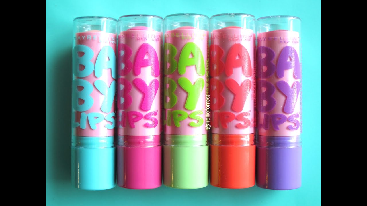 NEW Maybelline Baby Lips Pinked Collection Review & Swatches!