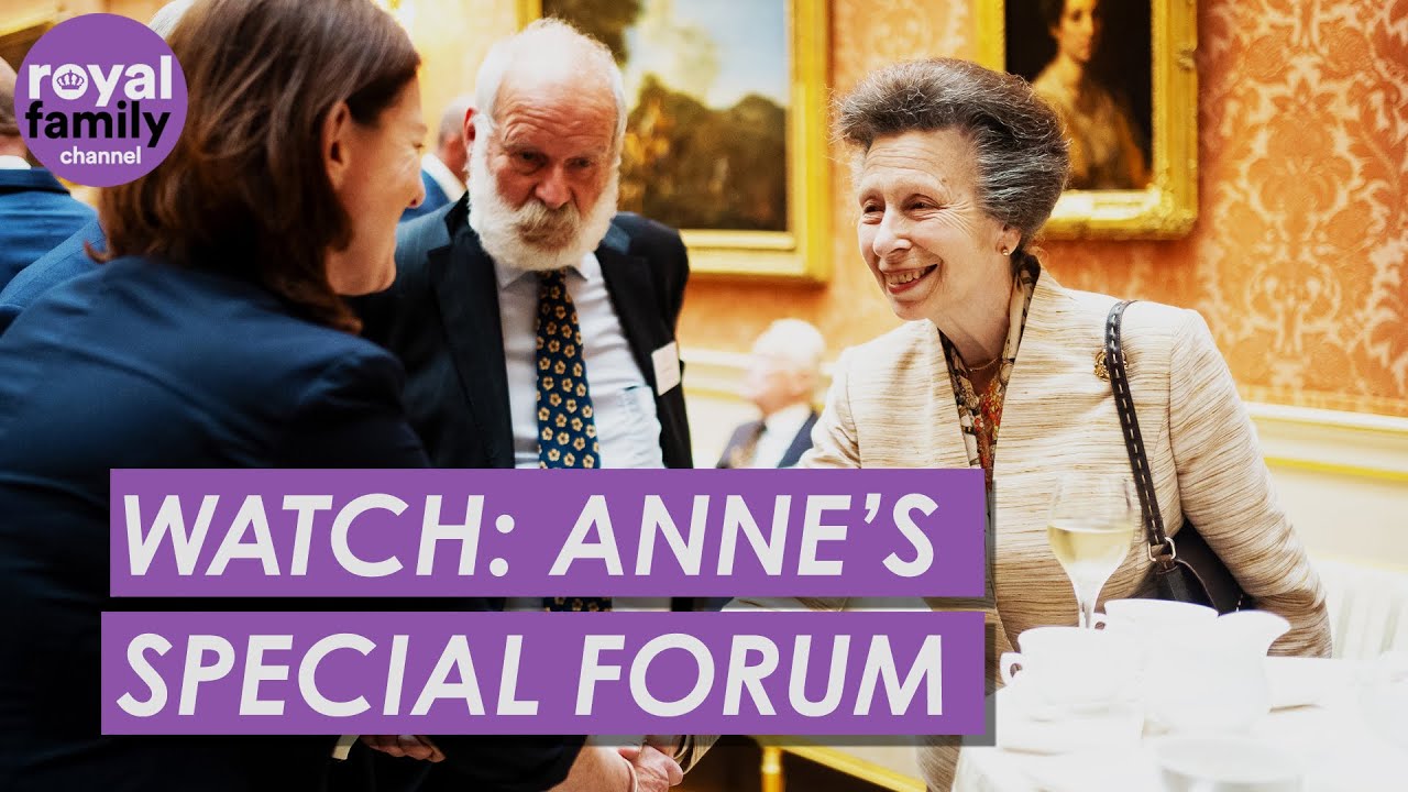 WATCH: Princess Anne Hosts Over 100 Charities for a Special Forum at the Palace