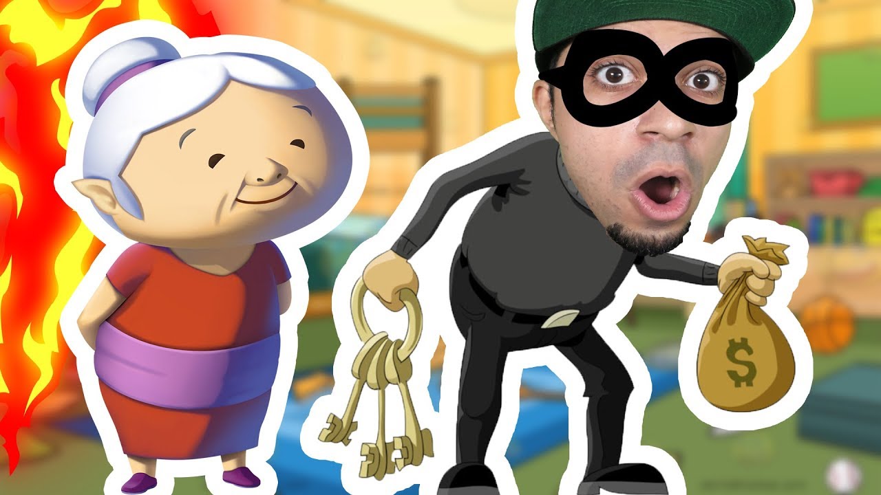 الهروب من السجن و سرقة الجدة المضحكة Robbery Bob !! 👮🏻‍♂️🔥
