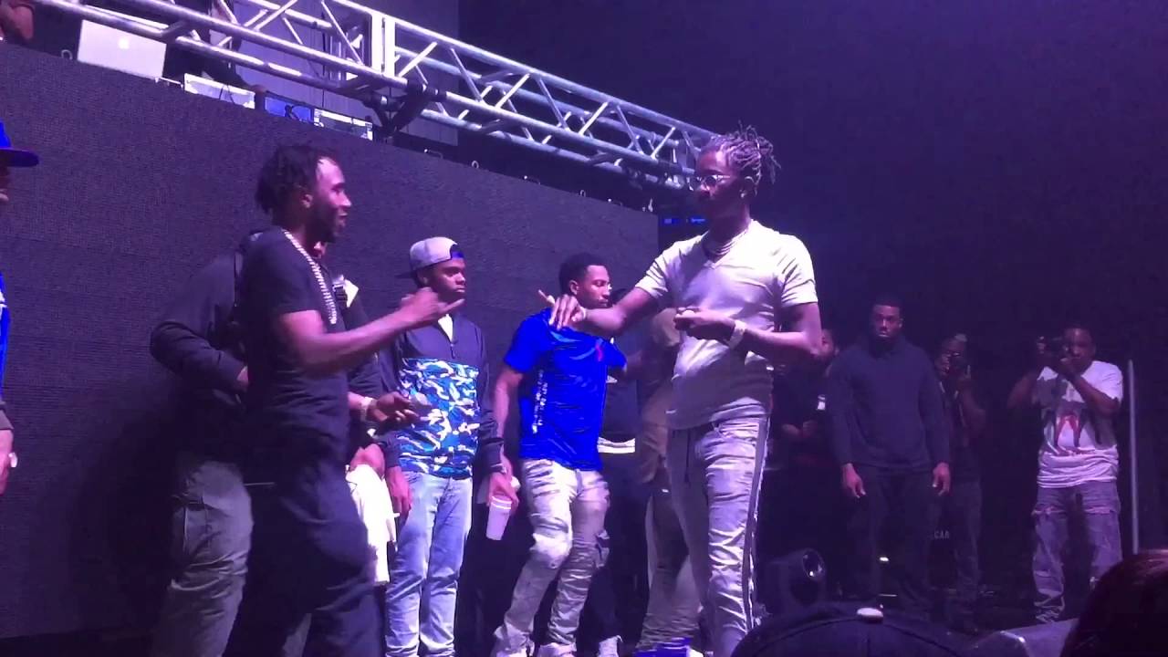 Young Thug performing live @ The Metroplex in Little Rock, Arkansas