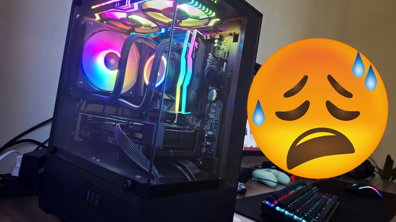Gabinete TGT Legion é bom?Serve para GAMERS? DESCUBRA A TEMPERATURA 🥵🥵🥵