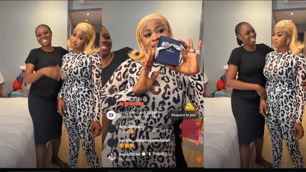 FANS GIFT IMISI 2 MILLION NAIRA, SWAROVSKI JEWELRY, ALL EXPENSES PAID SPA SESSION 