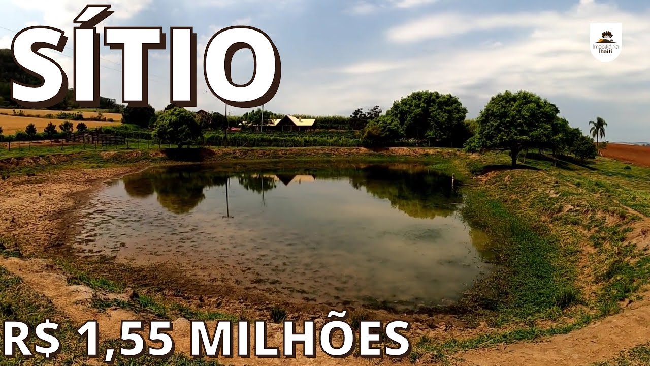 SÍTIO CHÁCARA CARTÃO POSTAL R$ 1,55 MILHÕES-Código:1609