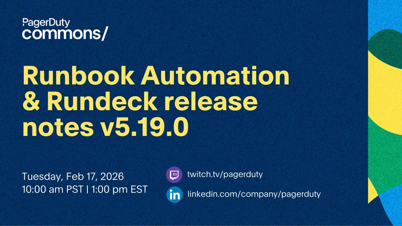 Runbook Automation Release Notes v5.19.0