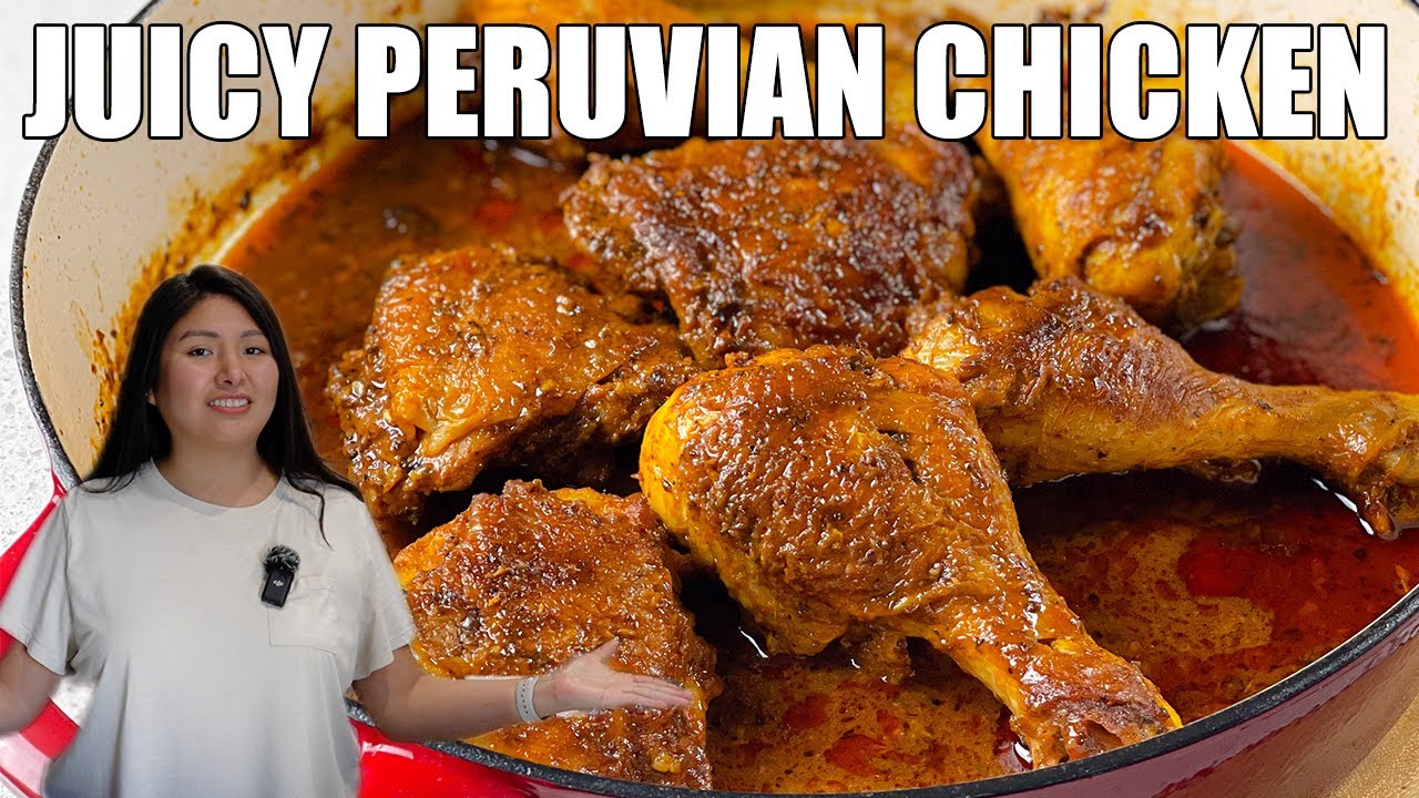 Insanely Juicy Chicken in a Pot! Peruvian Recipe!