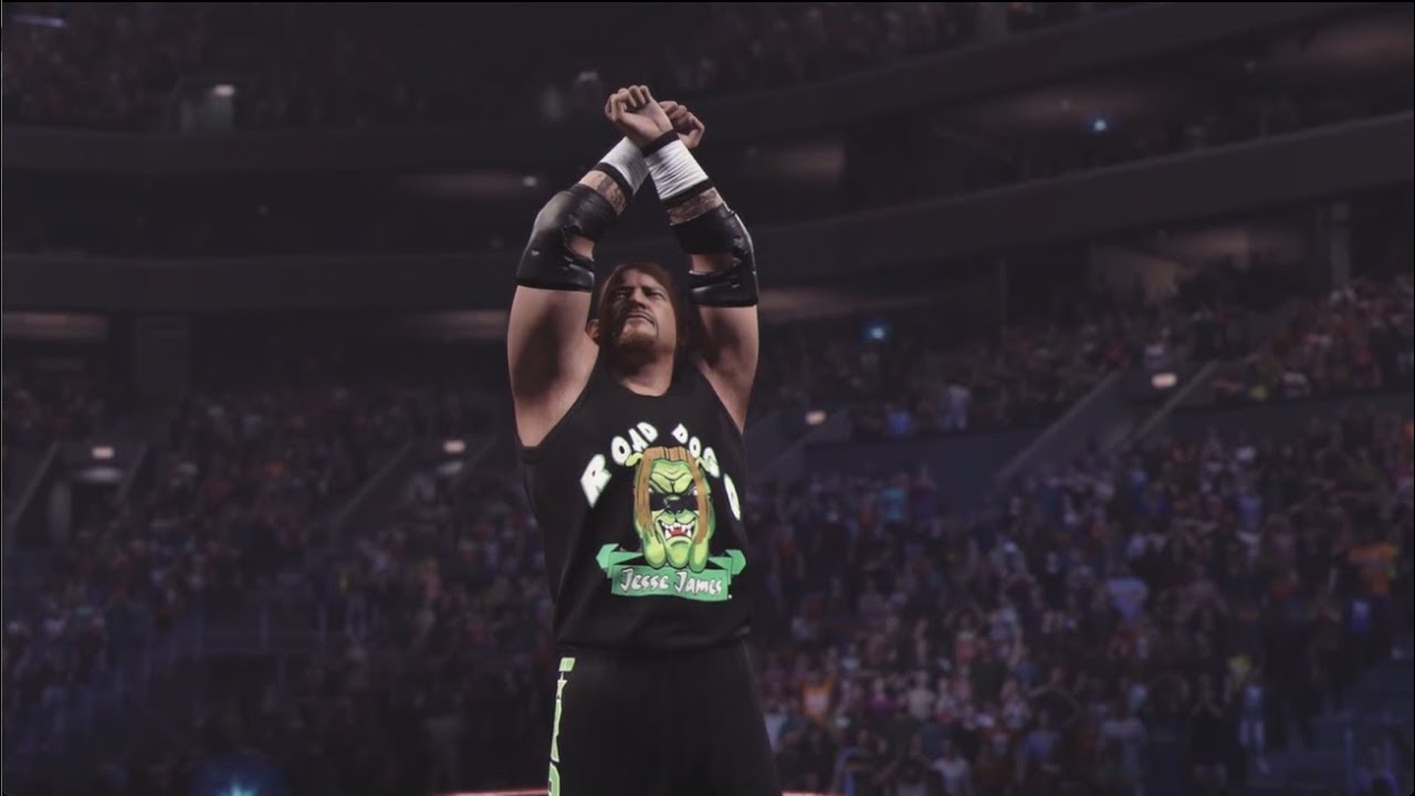 WWE 2K25 Attitude Era DLC: Road Dogg Jesse James (Entrance, Signatures, Finishers, Victory)