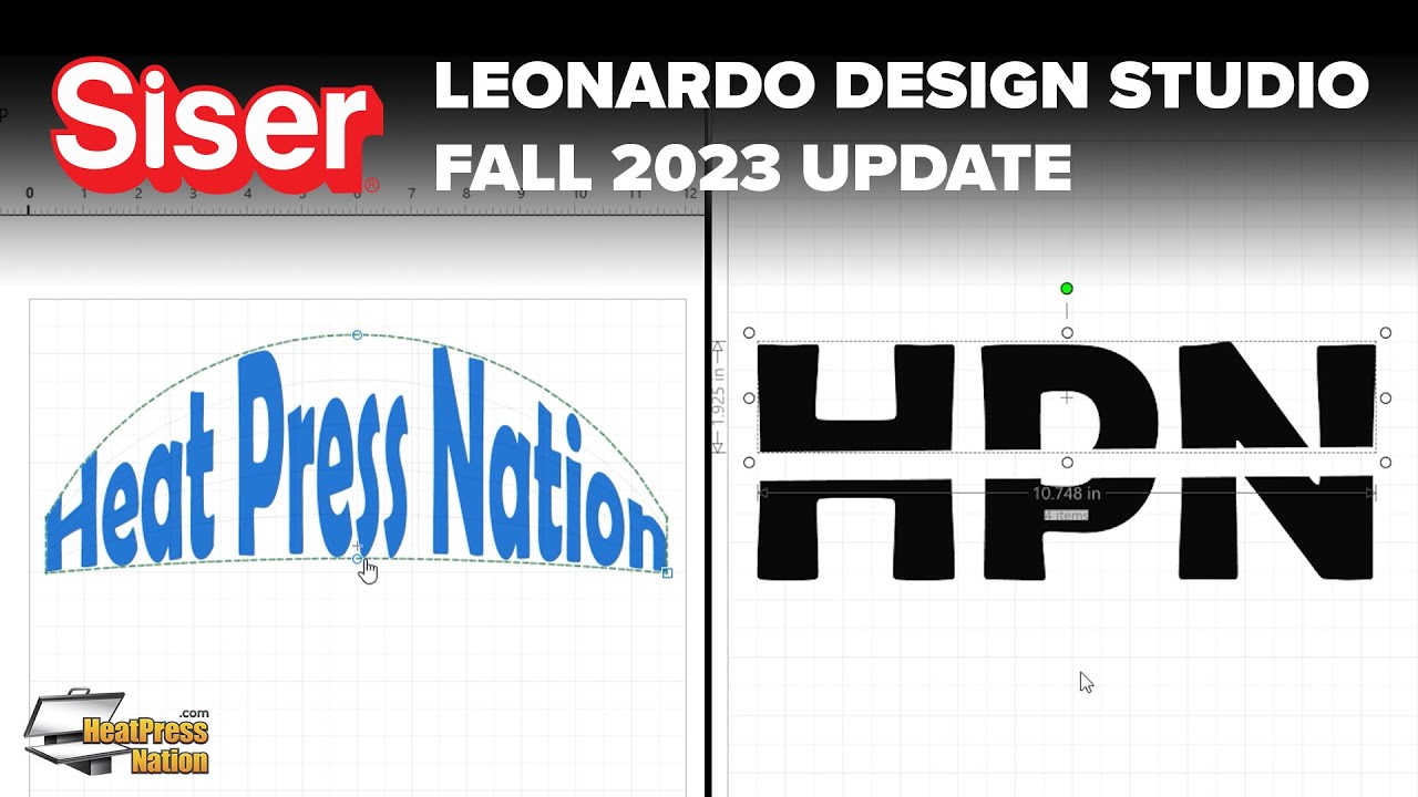 What's New with Siser Leonardo Design Studio (Fall 2023)