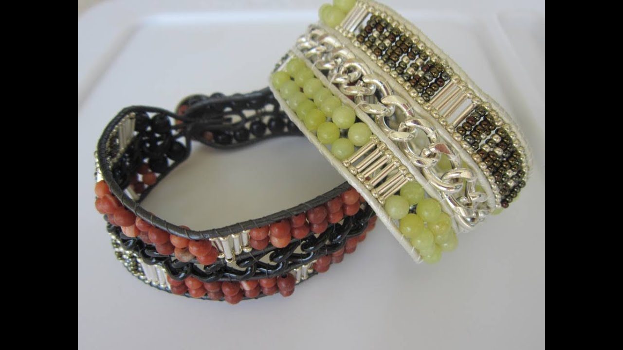 Triple Bracelets For a Couple. DIY . Тройной браслет для Двоих .