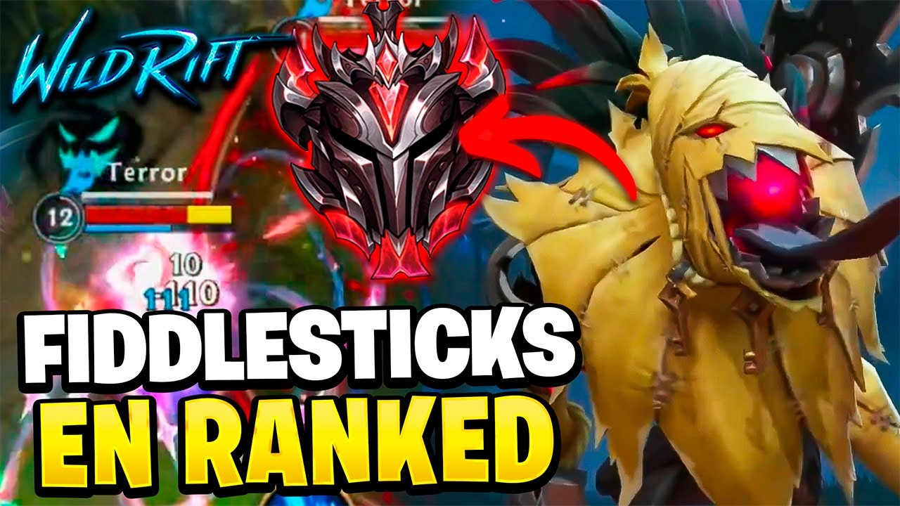 😨¡FIDDLESTICKS ME LLEVO A GRAN MAESTRO! | Wild Rift