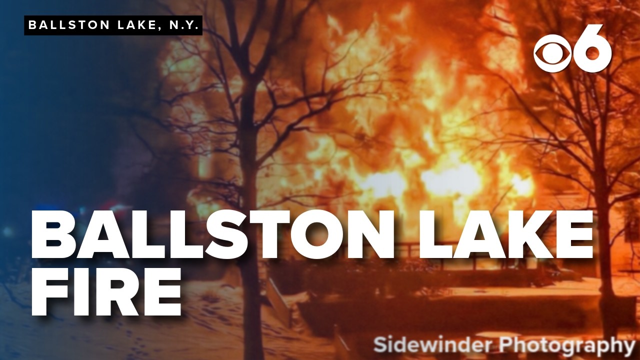 Fire in Ballston Lake