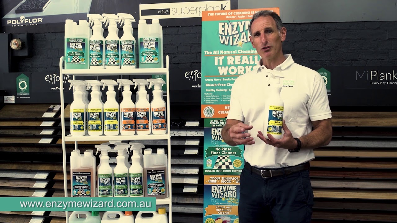 Enzyme Wizard Cleaning - Urine Stain & Odour Remover Training Video