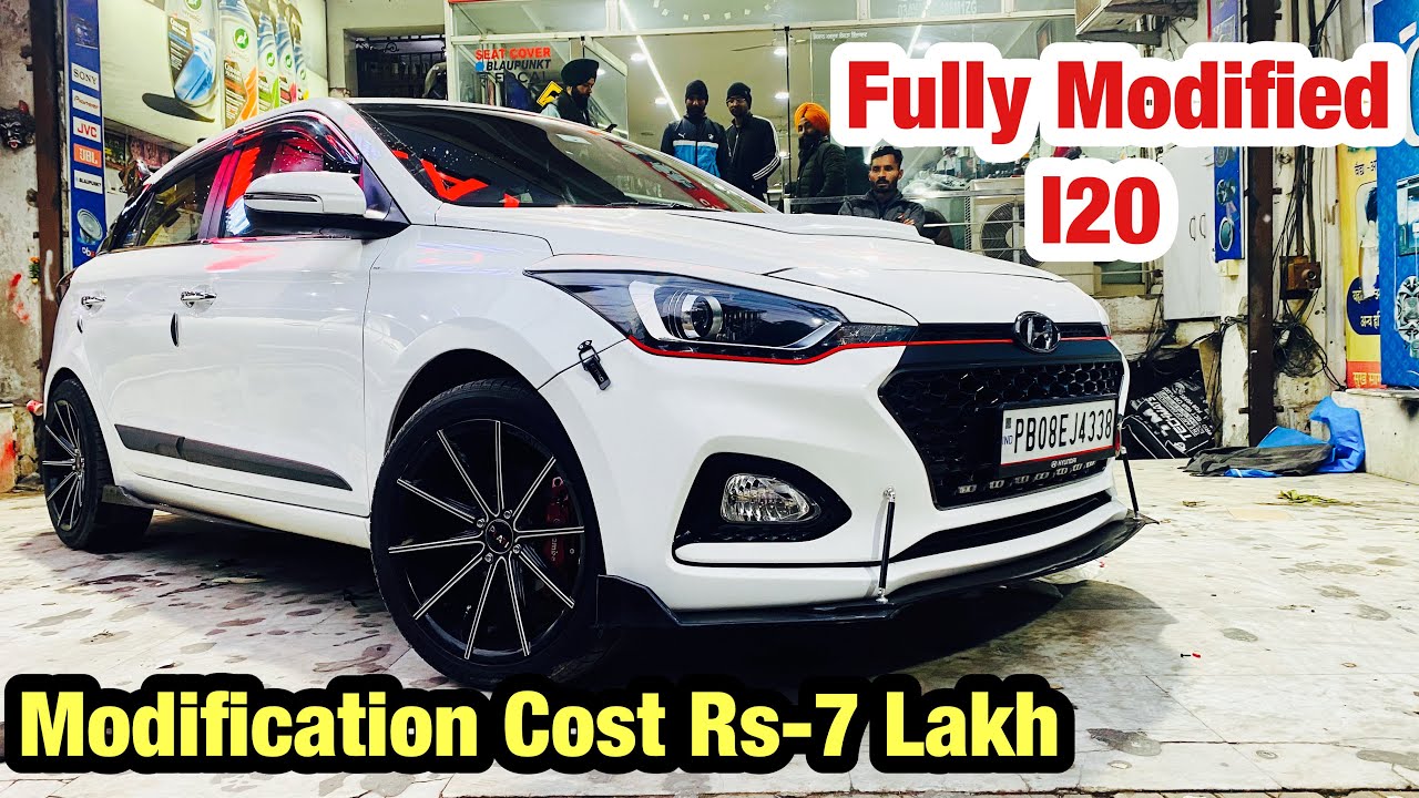 Fully Modified I20 | Only One In Punjab | 17 Inch Alloys | Modified Club