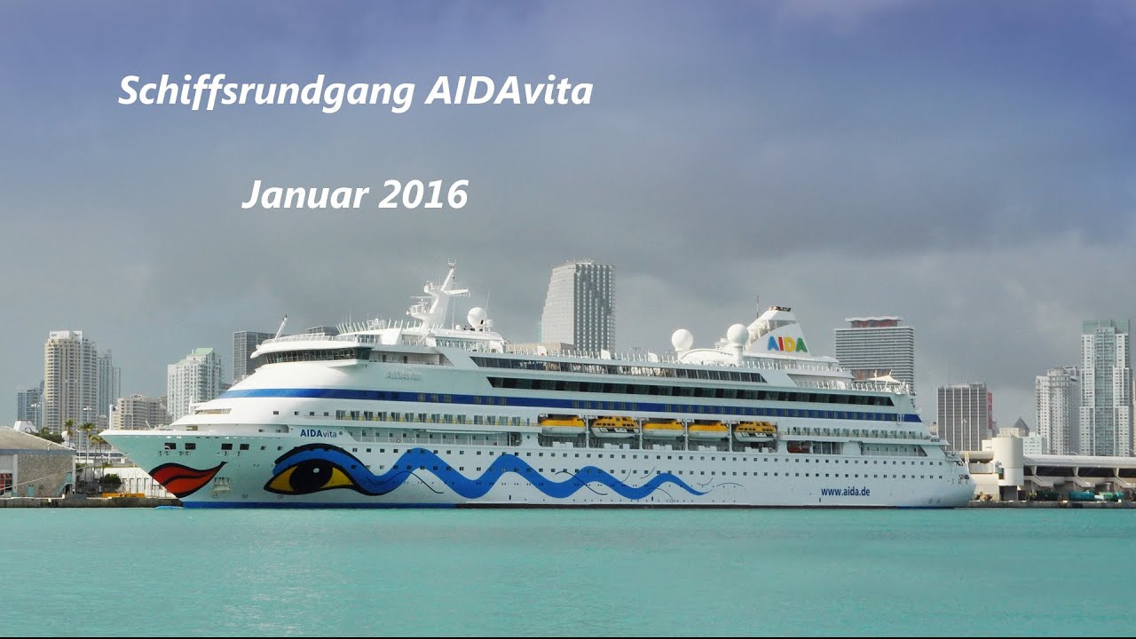 Schiffsrundgang AIDAvita (Januar 2016)