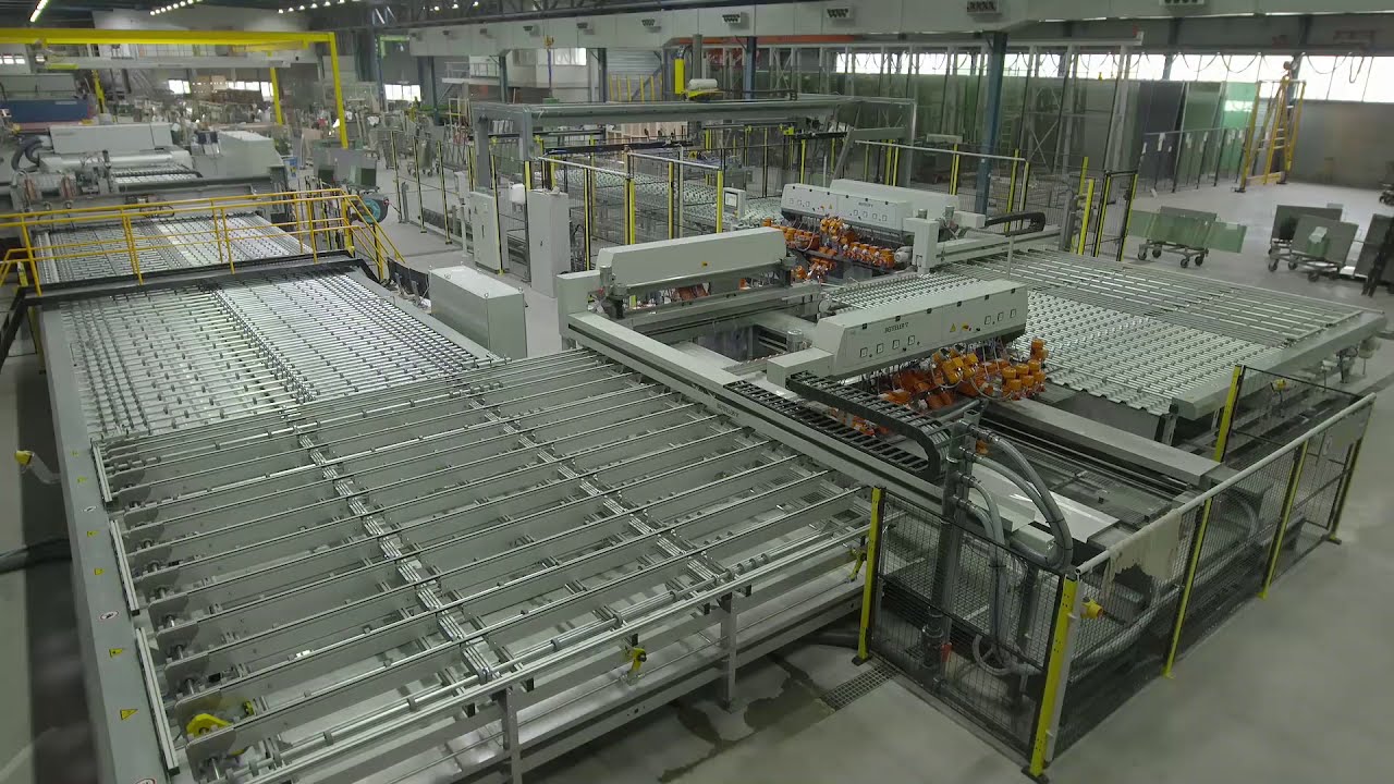 BENTELER Grinding-Drilling-Washing Line