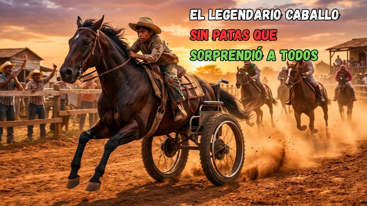 El Caballo Sin Patas: sorprendió a todos incluso sin patas… historia detrás del caballo legendario