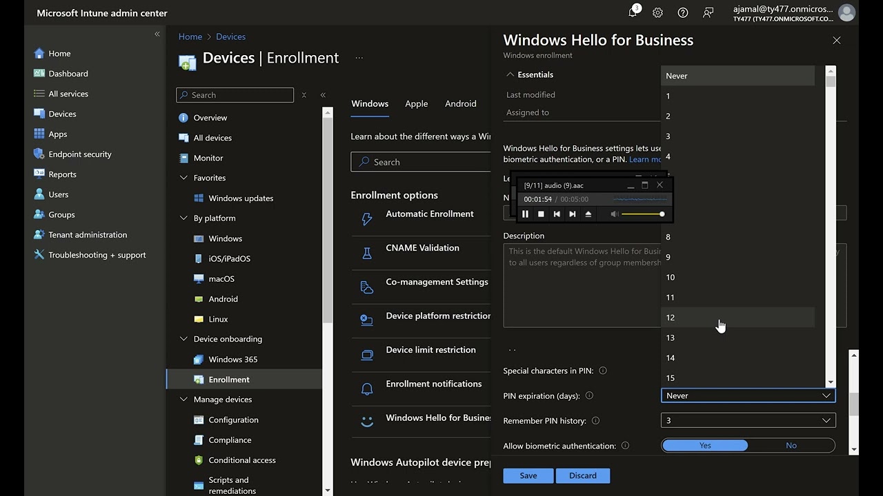 How to Configure Windows Hello for Business