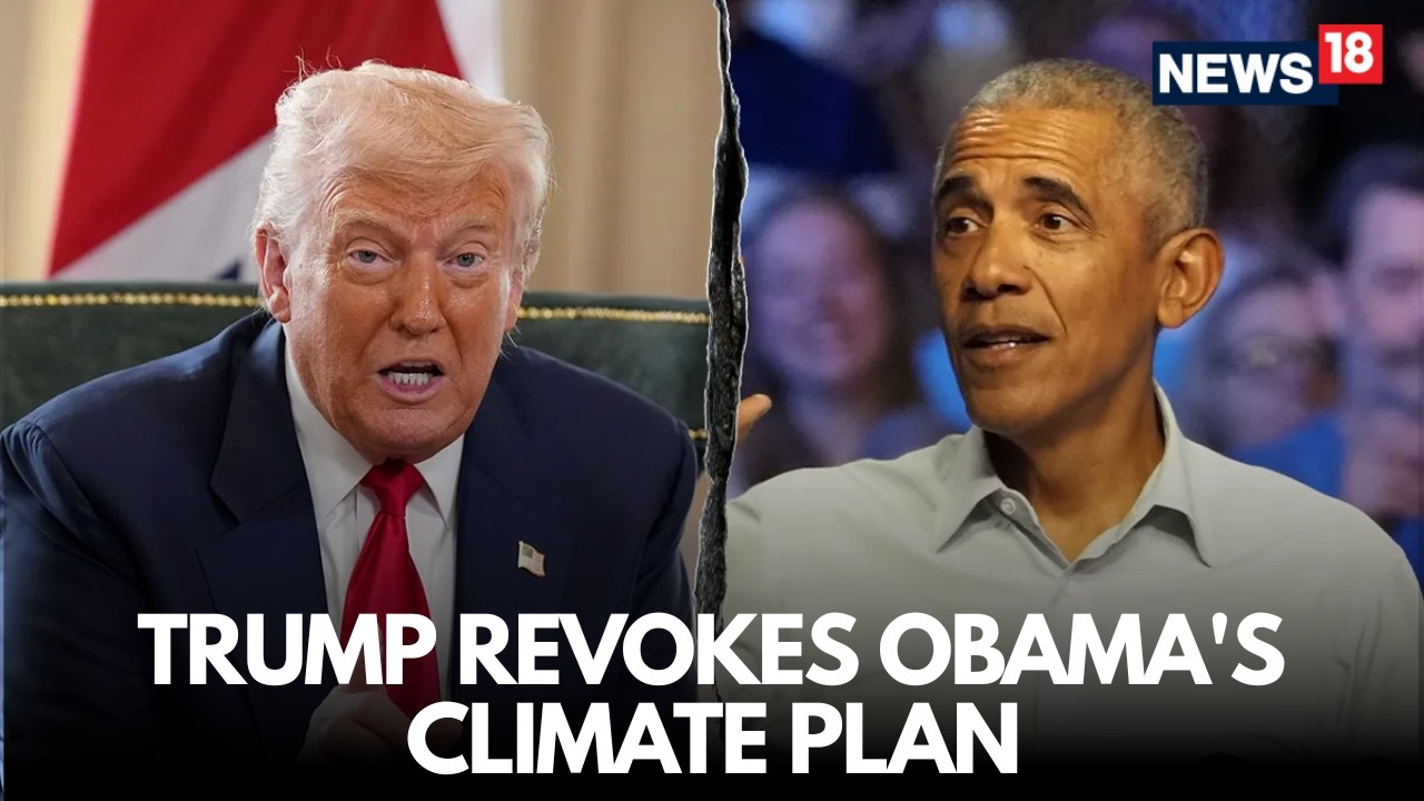 Trump Speech Live | Trump Administration Revokes Landmark Obama-Era Climate Regulations | N18G