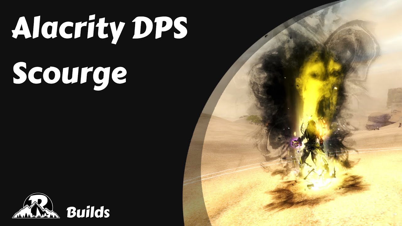 GW2 Scourge Alacrity DPS (ADPS) easy build