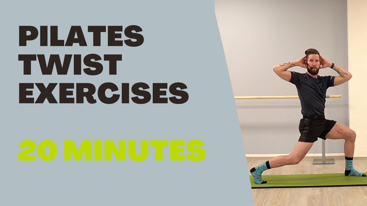 Pilates Twist Exercise / 20 Minutes