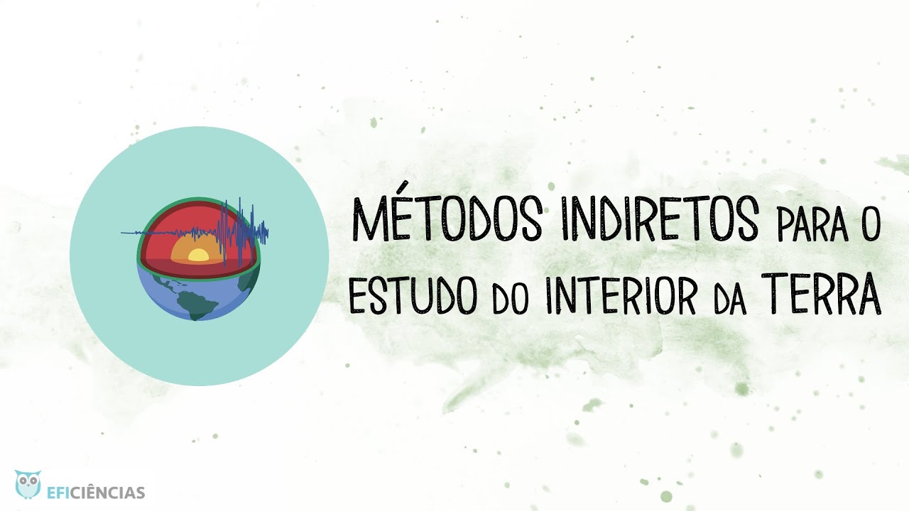 Métodos indiretos para o estudo do interior da Terra  - Biologia e Geologia 10ºano