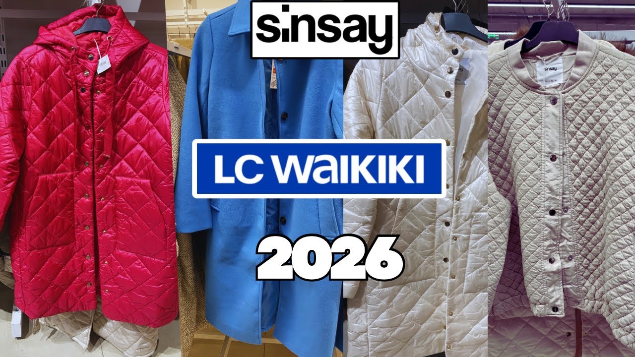 SINSAY jackets for spring 🌸 LC WAIKIKI LOOK 40+ | Sinsay new collection 2026 