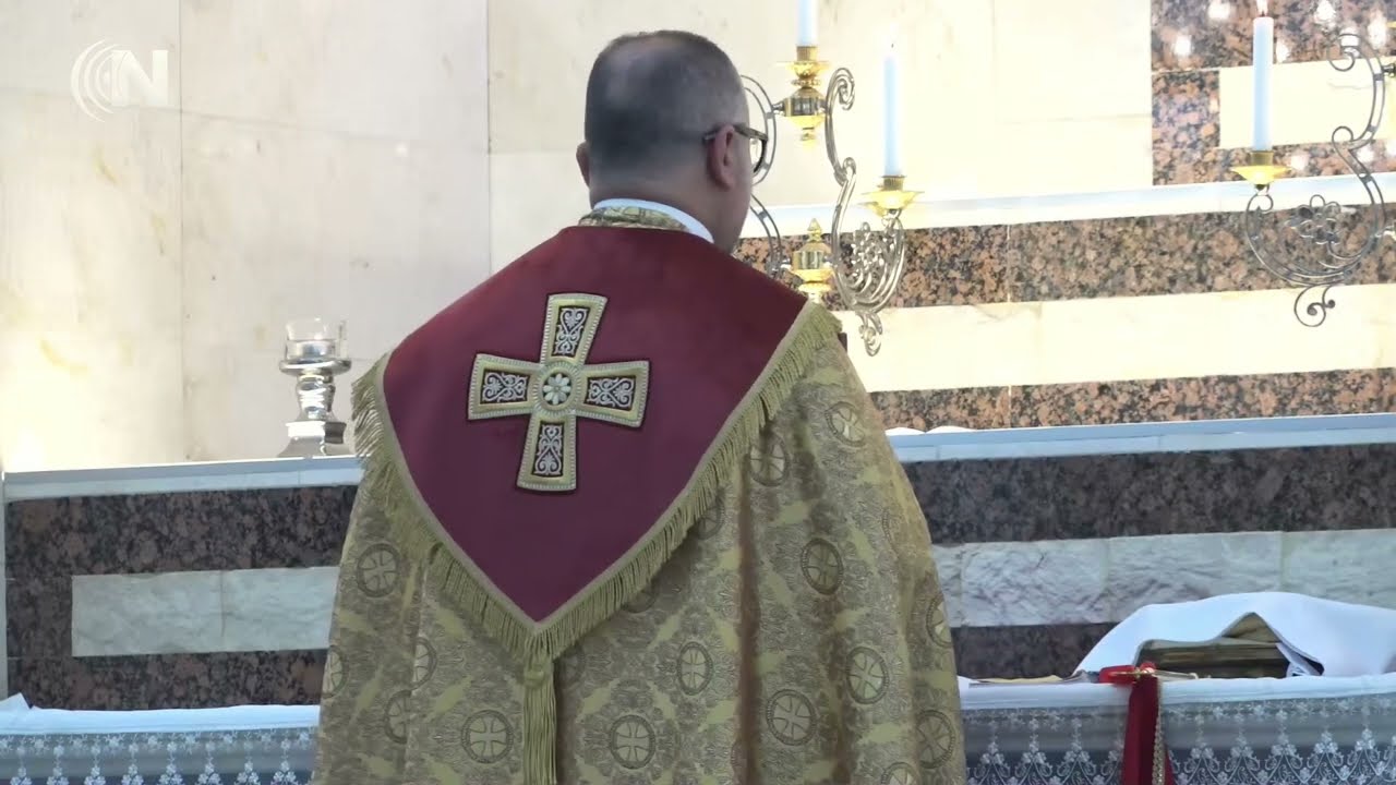 مراسيم القداس الإلهي الاحتفالي لعيد الميلاد المجيد في كنيسة مريم العذراء دهوك