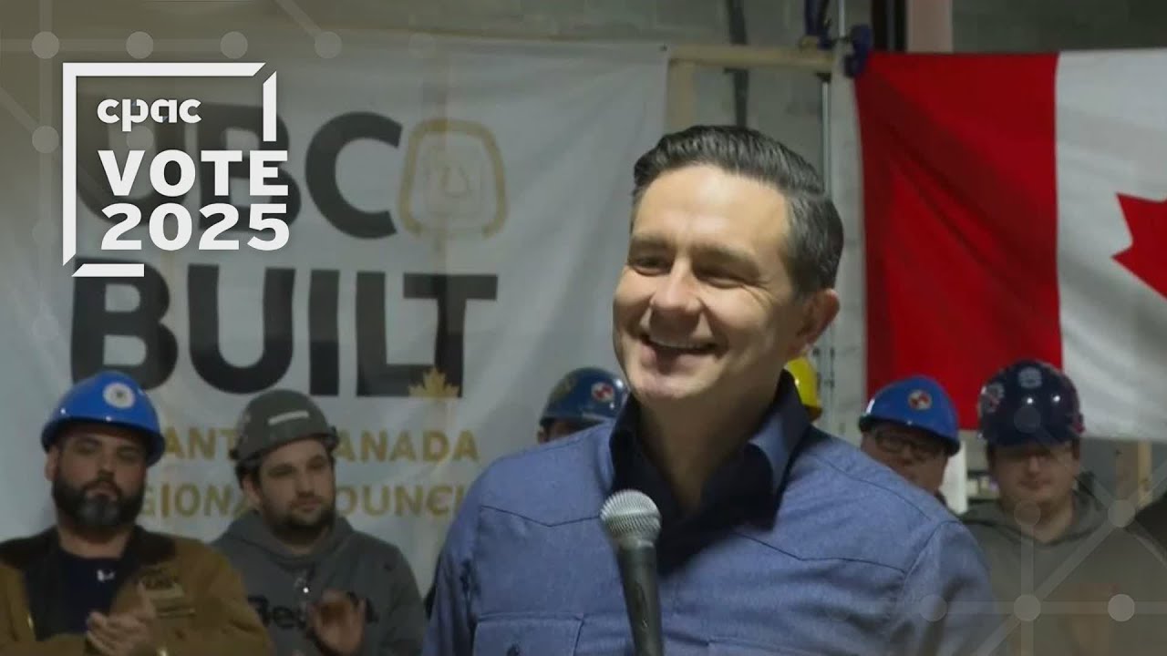 Pierre Poilievre addresses carpenters’ union in Saint John, N.B. – March 31, 2025
