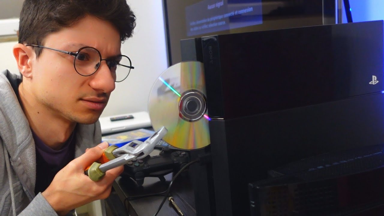 REPARE CETTE PS4 François, je l'avais acheté en vide grenier